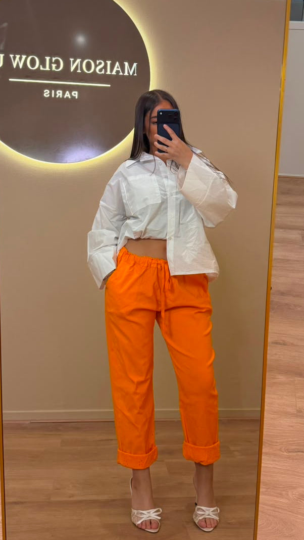Pantalon effet Lin CROISIERE