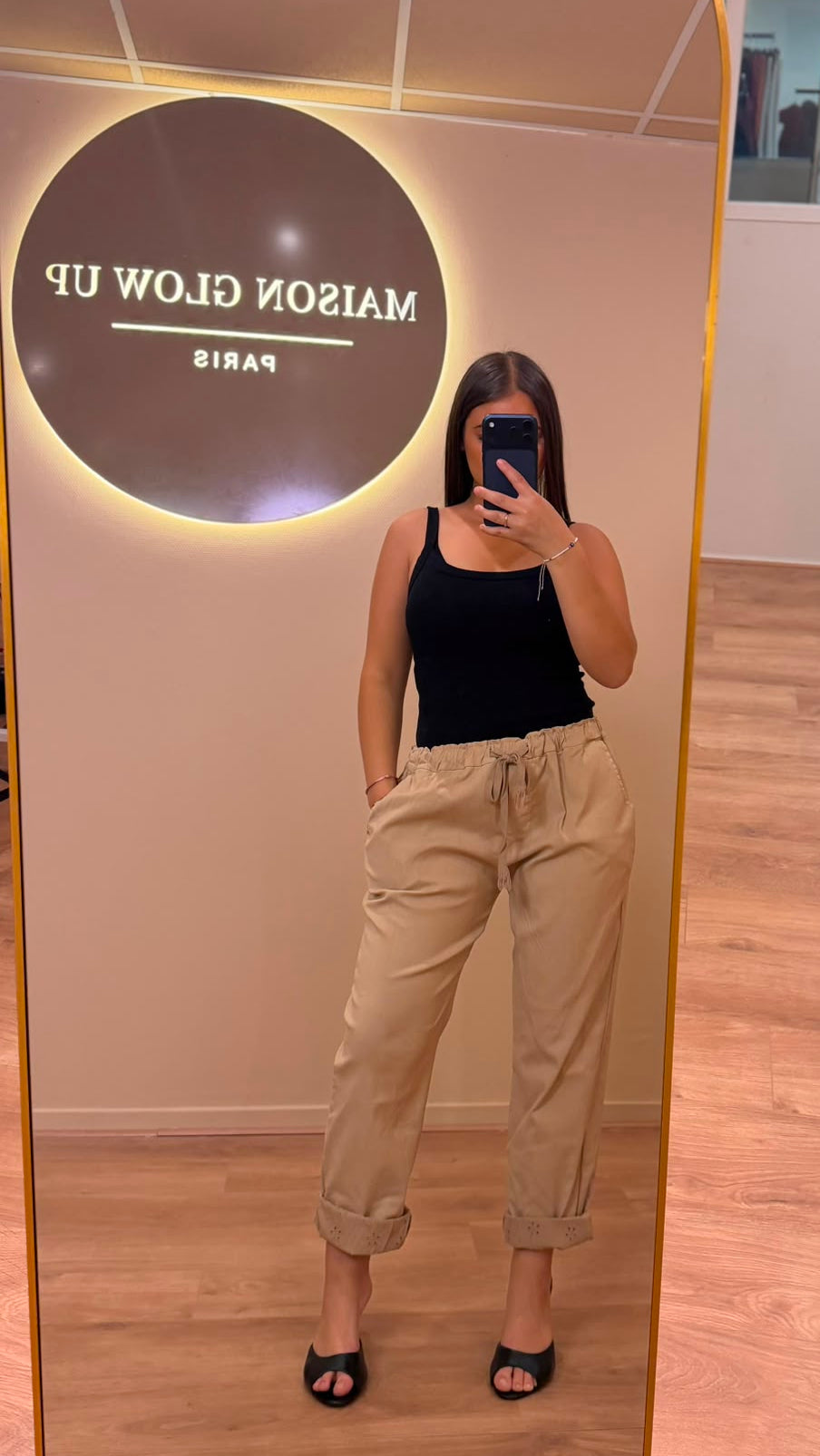 Pantalon effet Lin CROISIERE