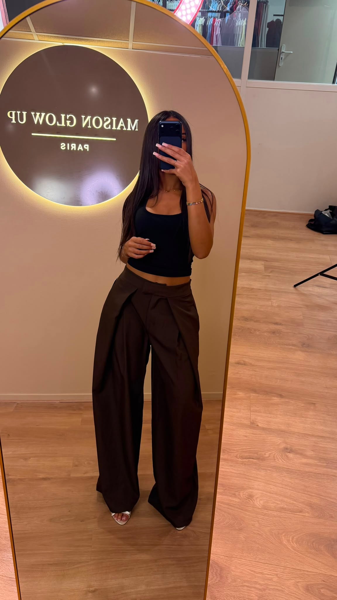 Pantalon Tailleur Long Coupe Large